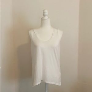 Express White flowy tank top